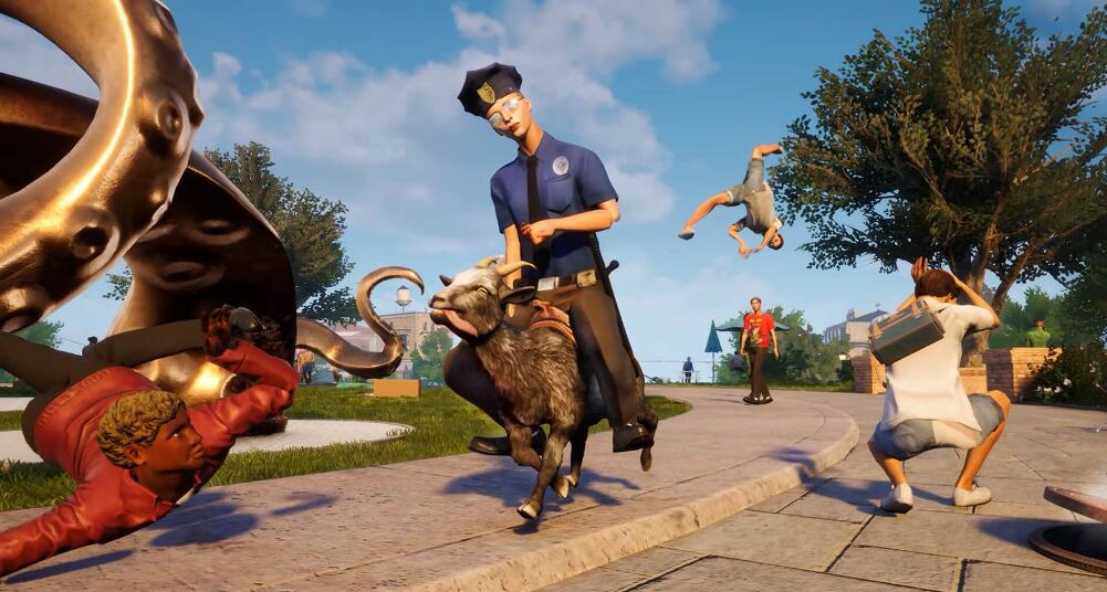 模拟山羊3Goat Simulator中文数字降级版下载