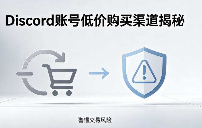 Discord账号低价购买渠道揭秘：真的靠谱吗？